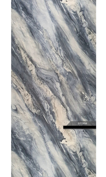 PANOU DECORATIV PVC imitatie marmura , STORM, 122 x 270 cm