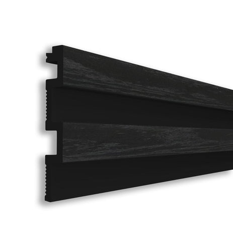 Riflaj decorativ duropolimer, negru, 265 x 11,5 x 0,8 cm D 402-105 B- q-home.ro