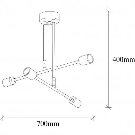 Candelabru Asiran Flower- Livrare rapida!