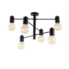 Candelabru Hexa Negru- Livrare rapida!