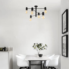 Candelabru Hexa Negru- Livrare rapida!