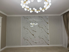 PANOU PVC- SM GOLDEN WAVE , 122 x 270 cm